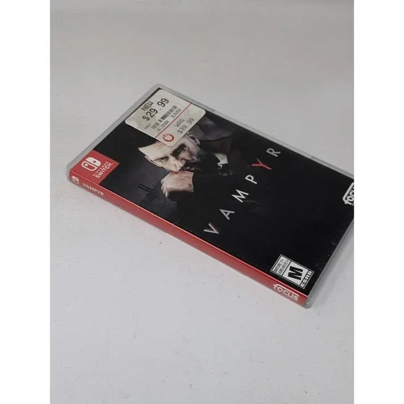 Vampyr Nintendo Switch Case Only Authentic - Picture 4 of 5